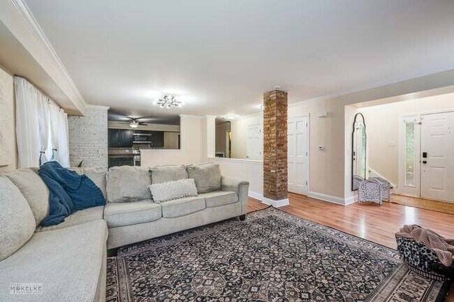 Floors are updated, beautiful grey laminate. - 21512 Loch Ln