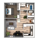 One Bedroom One Bathroom