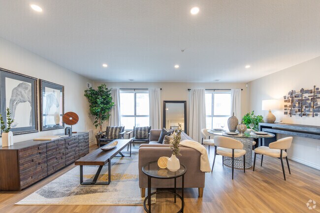 2BR, 2BA - 1,214SF -Living Room - Talbot Terrace