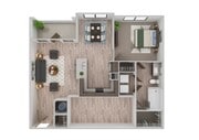 1 Bedroom | 1 Bath | 828 SF
