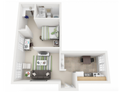 The Hayes 1 Bedroom