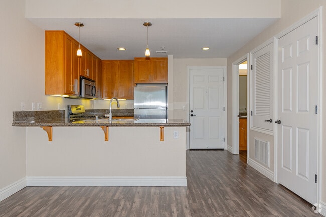 1BR-1BA-709SF-Living Room - Six1Five