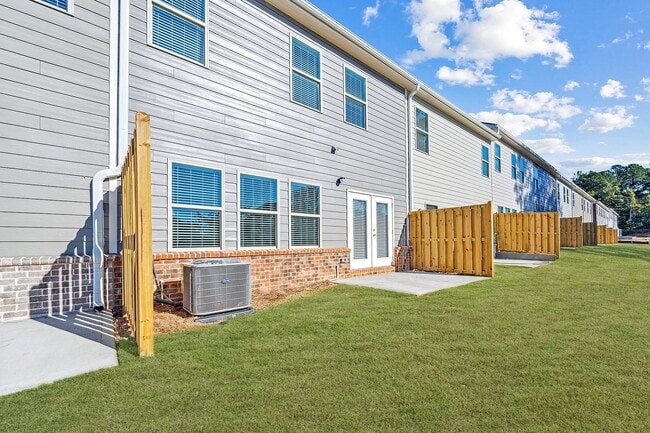 Spacious private backyards provide the perfect setting for relaxing, entertaining, and enjoying outdoor living.