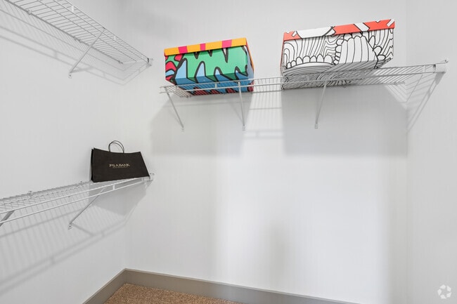 2A-R 2BR, 2BA - 1,044SF - Primary Closet