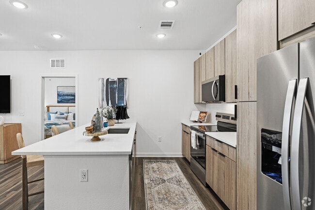 2BR, 2BA - 1,075SF - Kitchen