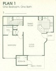 1BR/1BA