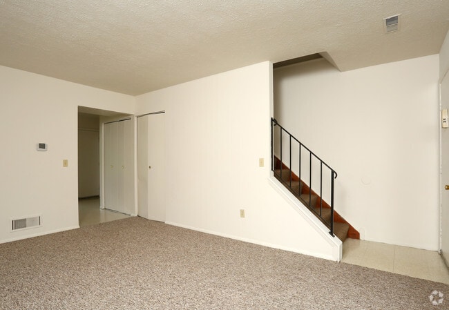 Sala de estar - Park Avenue West Apartments