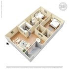 2BR/1BA
