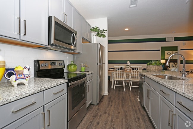 2BR, 2BA - 1,204 SF - B1 - Kitchen