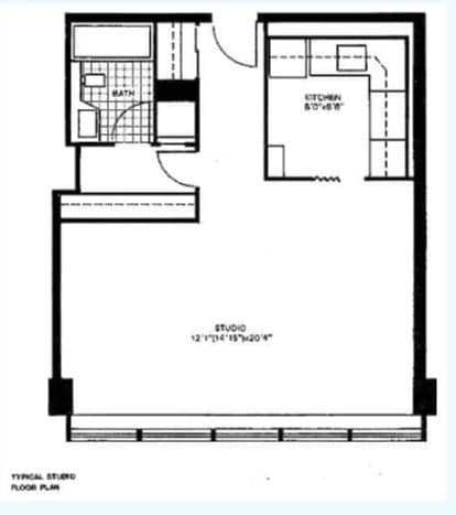 Floor Plan - 3550 N Lake Shore Dr Unidad 2723