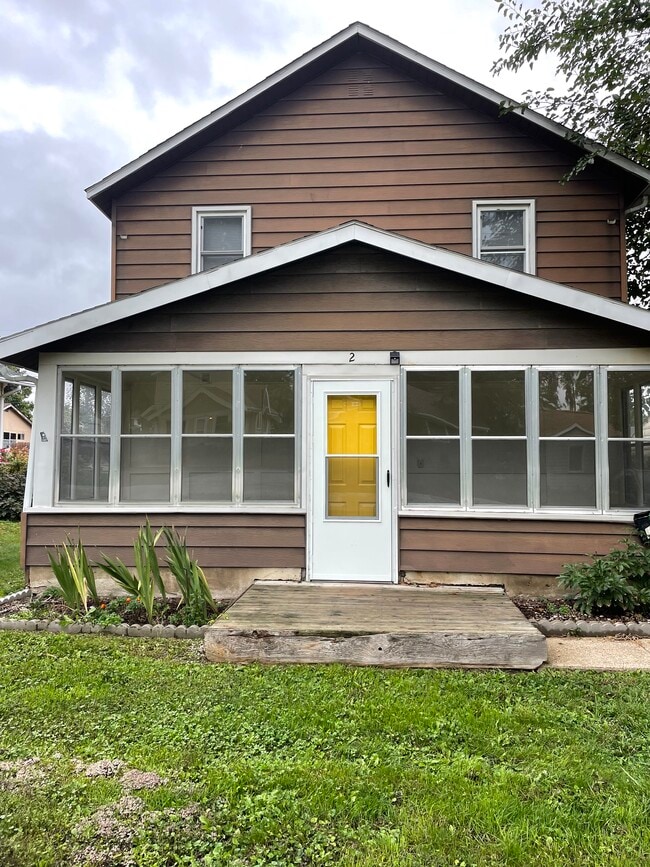 Front of the house