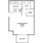 The Evergreen Floor Plan - 2D