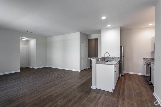 El restaurante Delaney I - 2 Hab, 2 Ba - 1.200 ft² (con piso de madera)