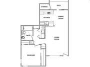 1BR/1BA