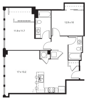 style 09 floorplan - Unit Style 09