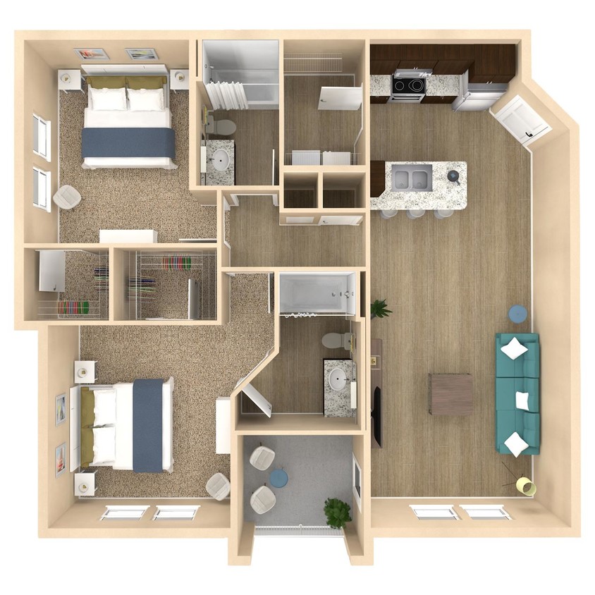 Floor Plan - Palm