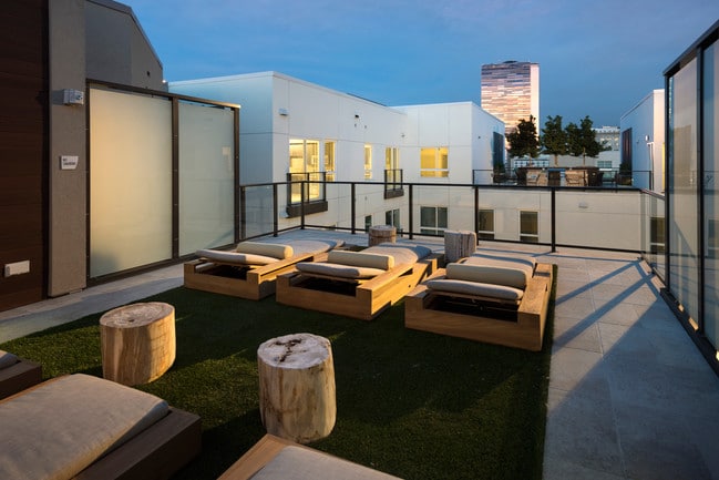 Three rooftop sky decks with sweeping city views