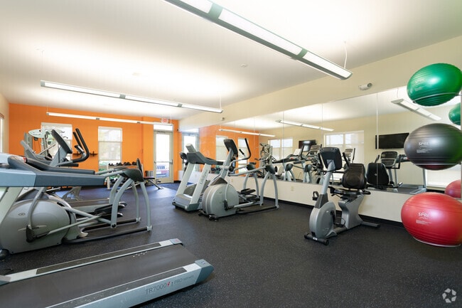 24-Hour Fitness Center - The Reef Apartments