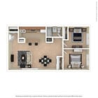 2 habitaciones