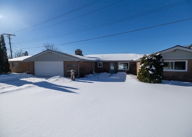 North Elevation (Street) - 504 Burgess Dr