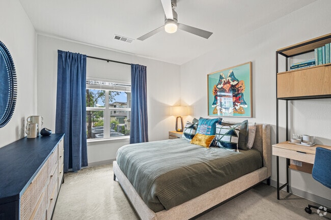 2BR, 2BA - 1,177SF - 2nd Bedroom