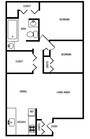2BR/1BA