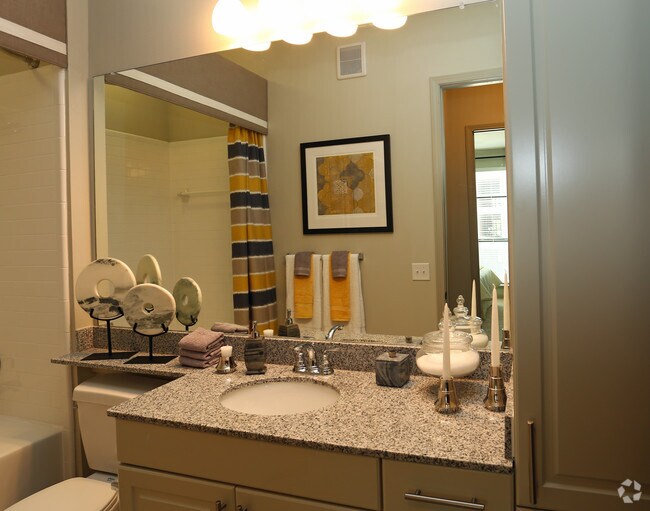 1HAB, 1BA- 769 ft²- Baño - Vista at Park Row