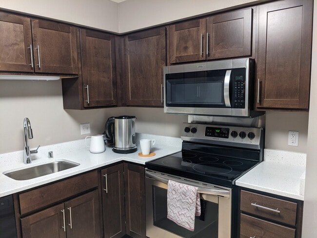 Renovated Kitchen - Monterey Apartments