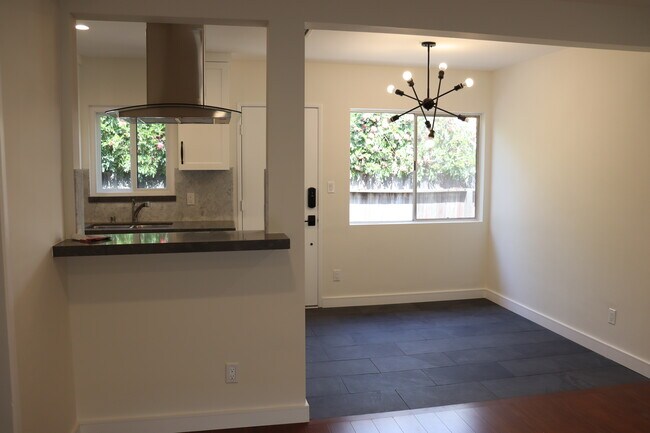 Breakfast bar and dining room. - 3617 Wesley St