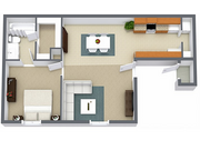 Cypress Bend - 1 Bedroom