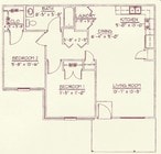2BR/1BA