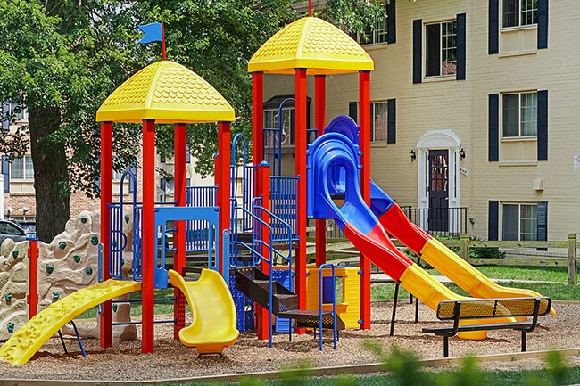 Play area at Deerfield Run & Village Square North Apartments in Laurel, MD