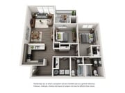 Two Bedroom Floorplan