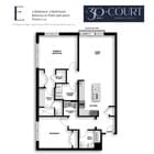 Explore spacious living with this elegant 2-bedroom, 2-bathroom layout, featuring modern amenities and a Juliette balcony.