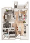 Wesley Village - Plano de planta A2