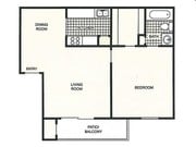 1BR/1BA