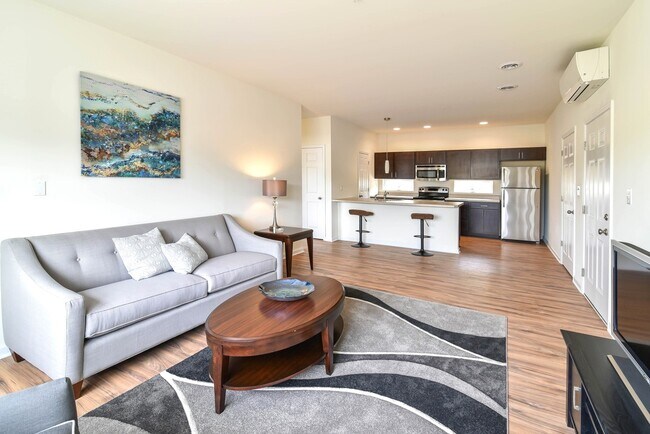 Sala de estar - NetZero Village