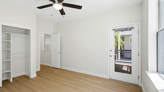 Bedroom with Hard Surface Flooring
