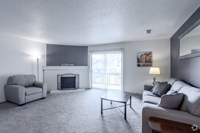 2BR, 2BA - St. Moritz - Living Room