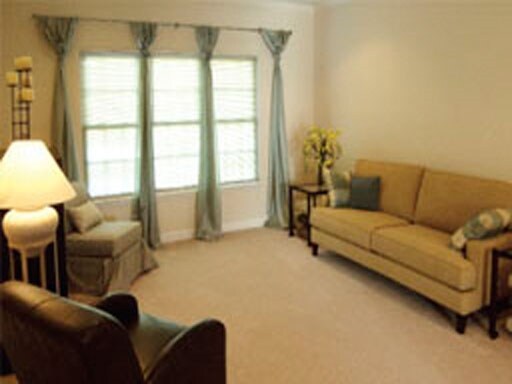 Sala de estar - Hillside Apartments