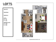 1A12 - 1 Bed Delux