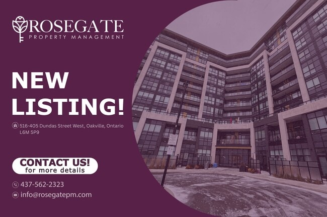 Building Photo - Modern 1-Bedroom Condo with Balcony & Walk-In Closet in Oakville Unit 516