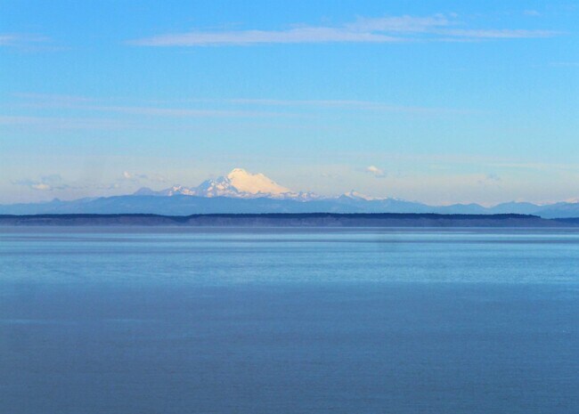 Views across the Strait to Mt. Baker - 301 Spring View Pl