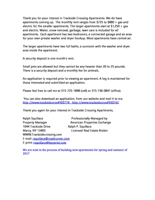 Photo - Trackside Crossing Apartments