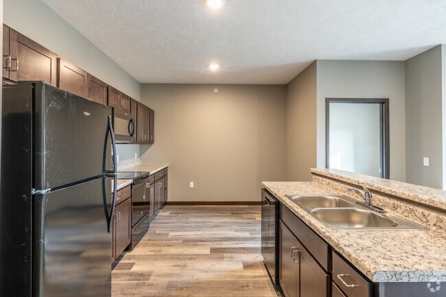 Cocina - Apartamento de 2 habitaciones y 1 baño