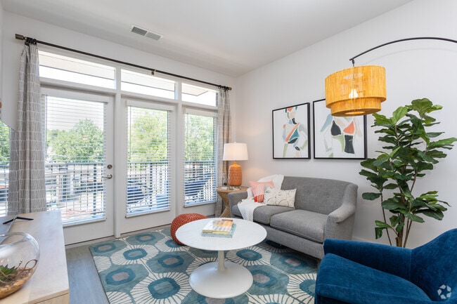1BR-1BA-653SF A3- Living Area