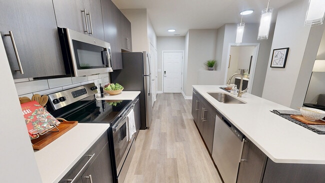 Cocina moderna - Autumn Breeze Apartments