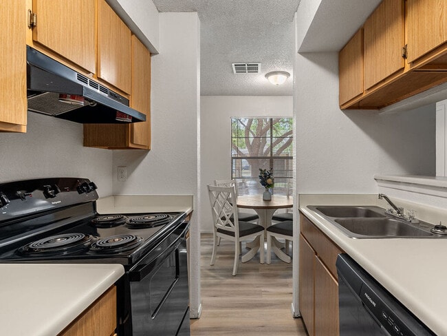Double-Galley Kitchen Layouts - Saddlecreek Apartments