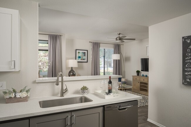 Modern kitchen at Trevi Apartment Home