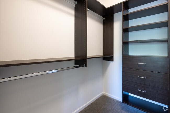 2BR, 1BA - 1,045SF - Model - Primary Bedroom Closet